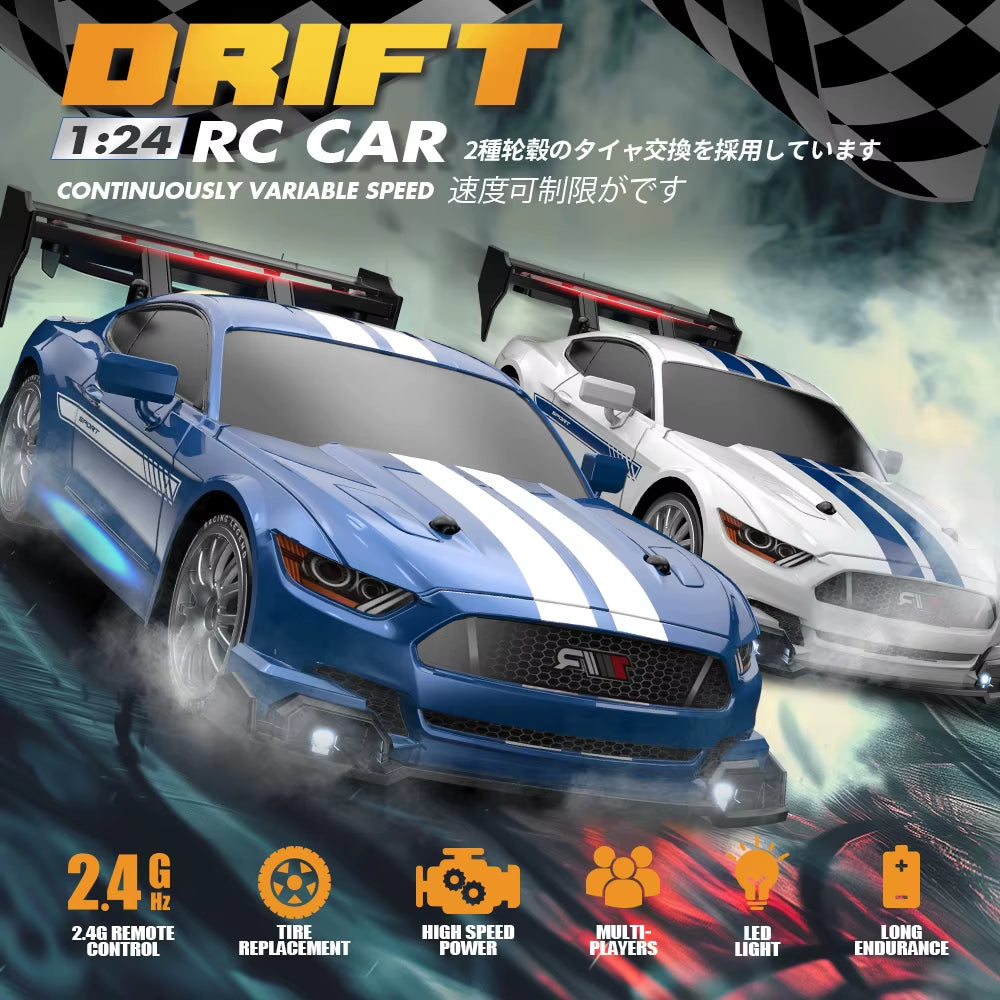 HIGH SPEED RC DRIFT CAR SCALE 1:24